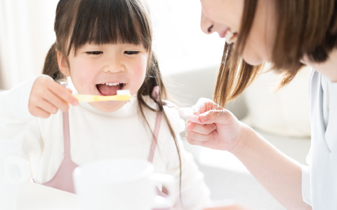 子供の歯磨き